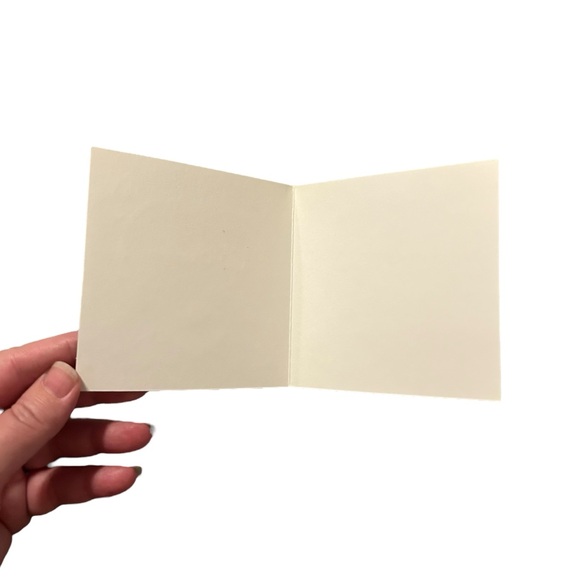 Vintage Orange Story Lovely White Greeting Card Y2K Korean Stationary Kawaii - Picture 5 of 7